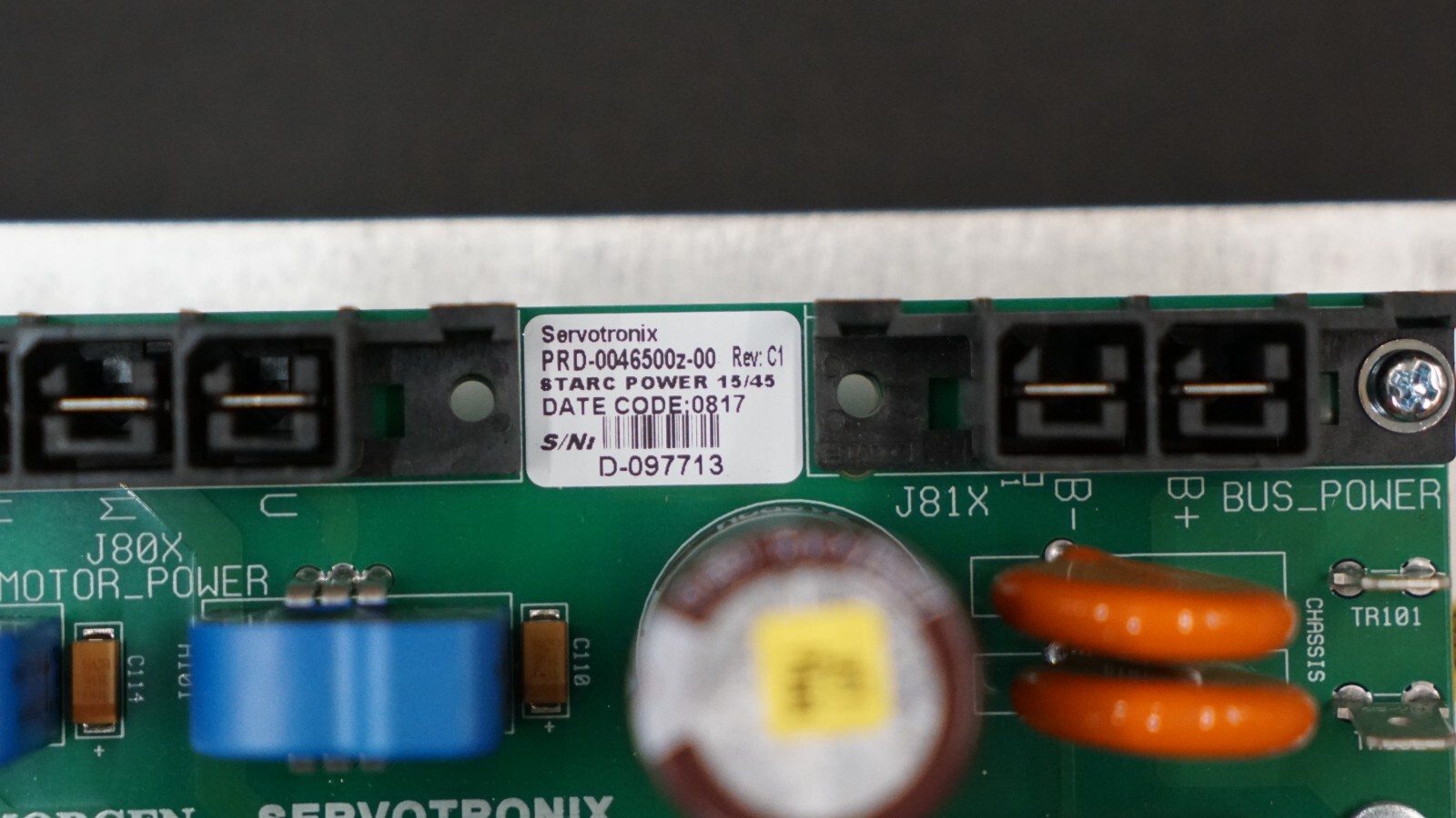 KOLLMORGEN SERVOTRONIX PRD-0046000Z-25 SERVO DRIVE (REV L3) STAUBLI