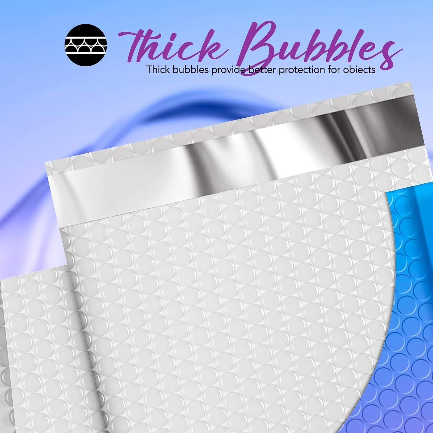 600Pc Poly Bubble Mailers 6×10 Padded Envelopes Shipping Mailing Bags BluePurple