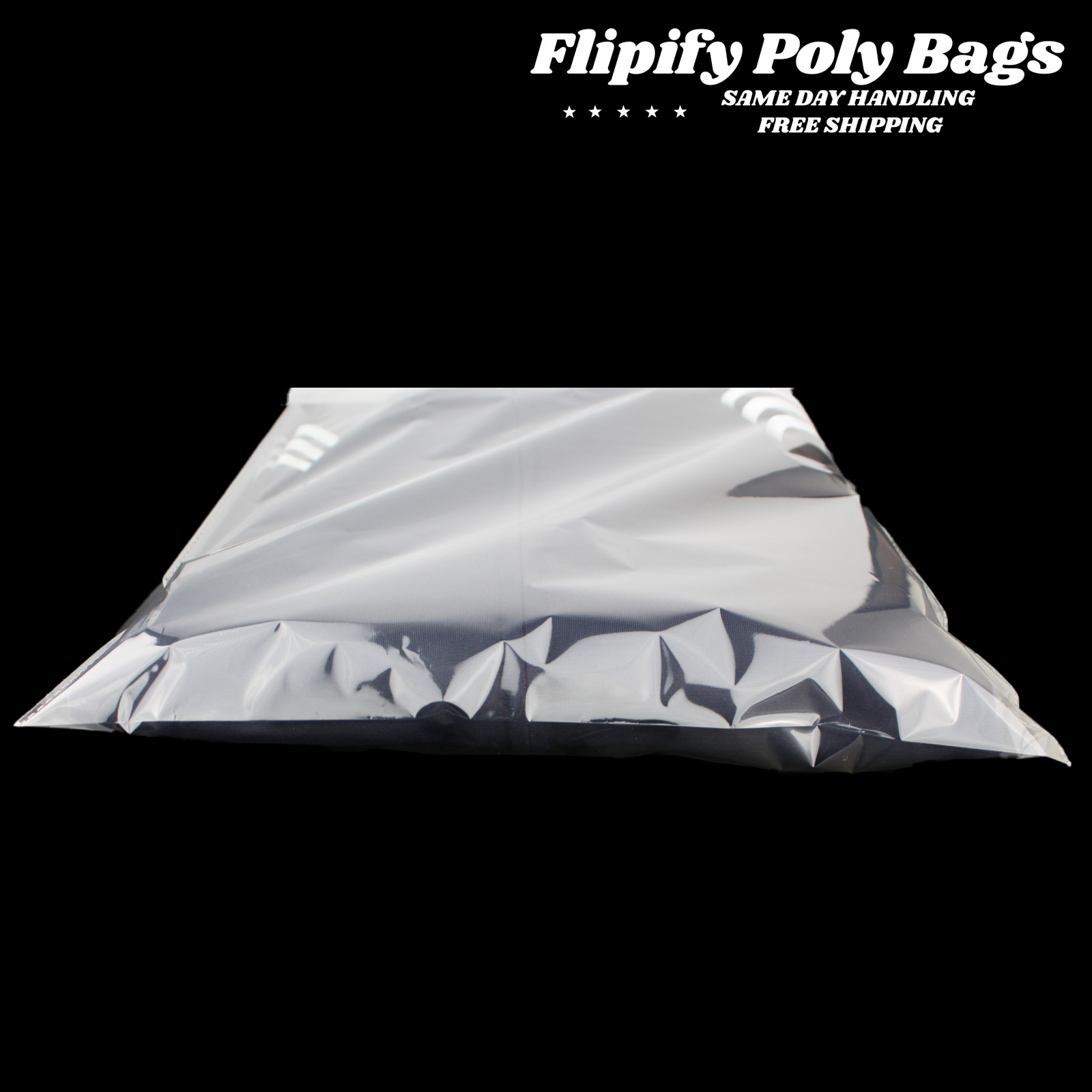12×15 Clear Resealable T-Shirt/Apparel Self Seal Lip Tape Poly Plastic bags