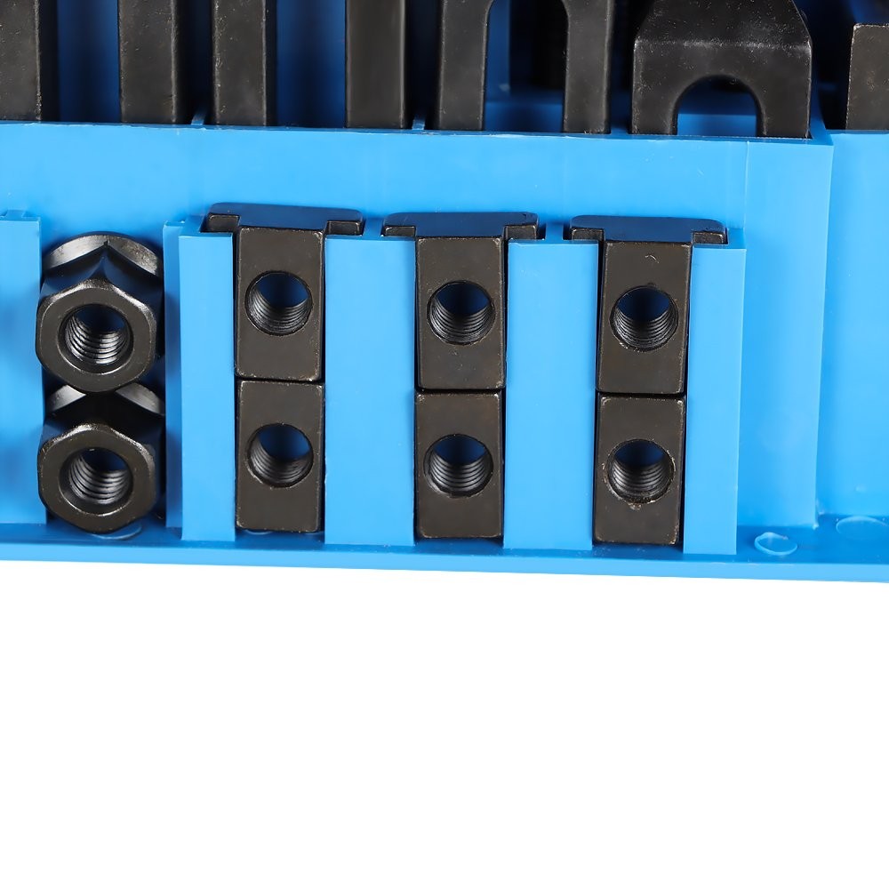 58 piece 1/2 T-Slot Clamping Kit Mill Machinist Set With 3/8-16 Studs