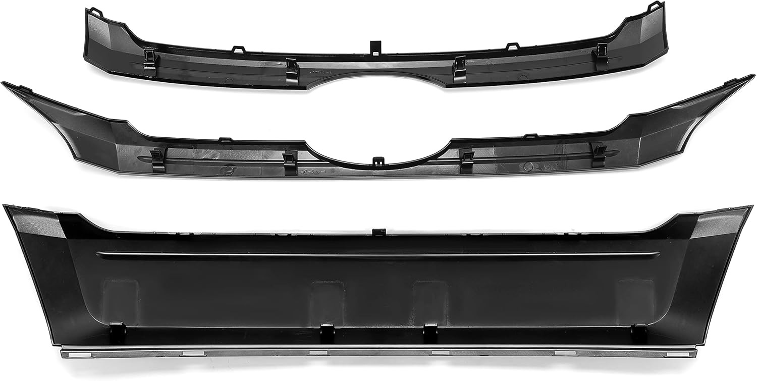 Kojem Front Black Grille Trim Cover Compatible with 2011-2014 Ford Edge Repla…