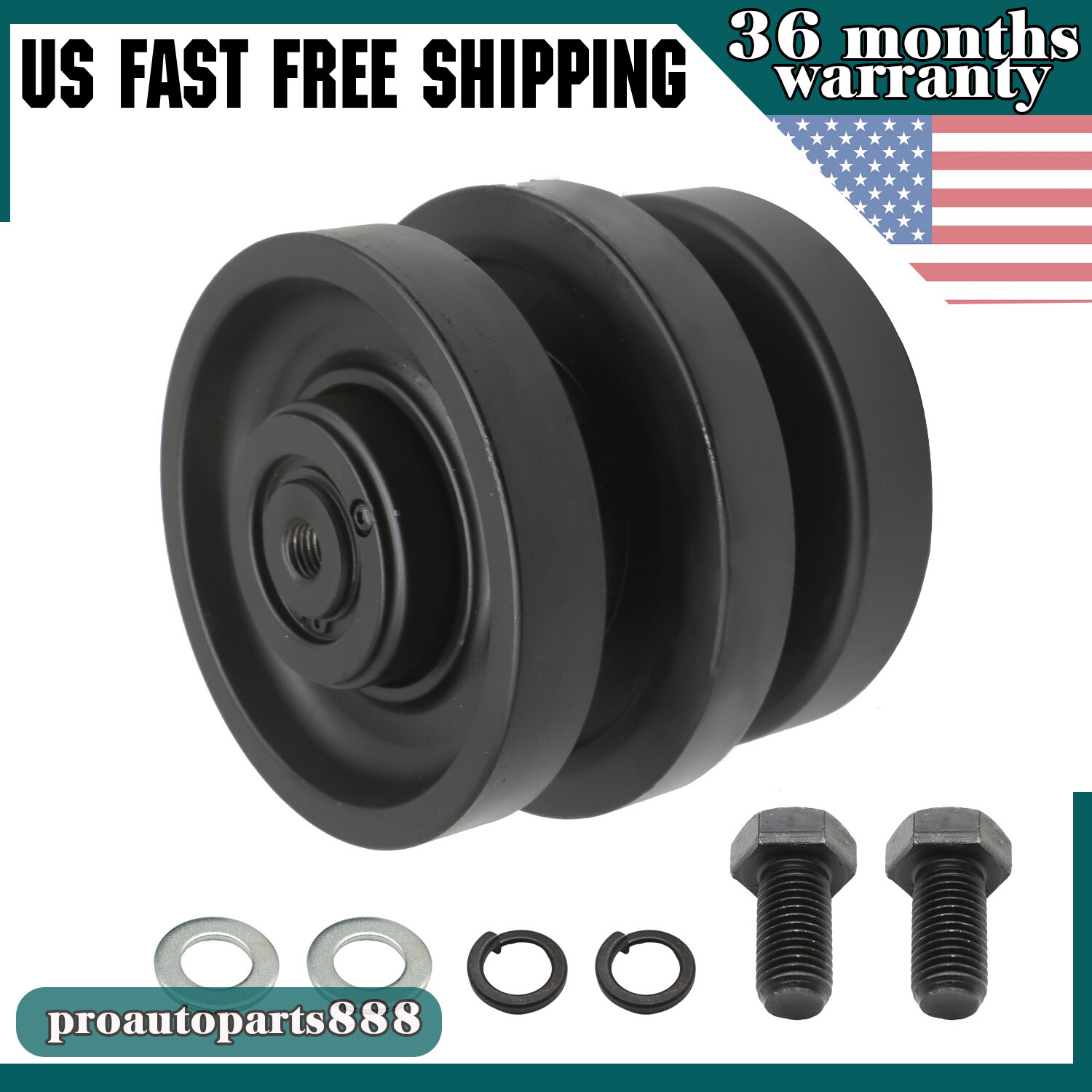 Bottom Roller For Bobcat T190 T650 T320 T300H T200 T750 T300 T250H T550 6689371
