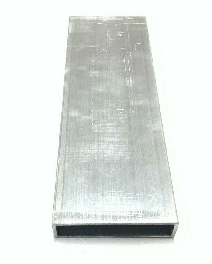 6063 Aluminum Rectangular Tube 1″ X 4″ X .125″ Wall 12″ Piece