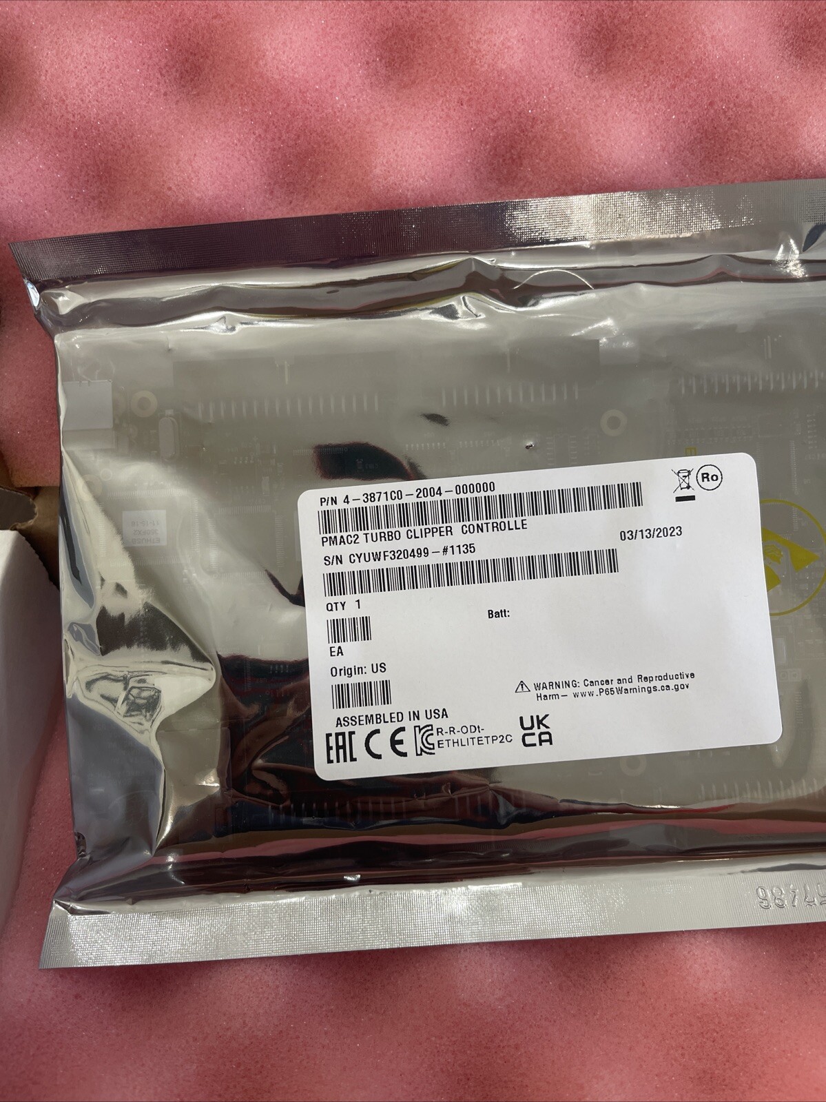 NEW 2023 Omron Delta Tau 3871C0 603871-10A Turbo PMAC2 Clipper Controller