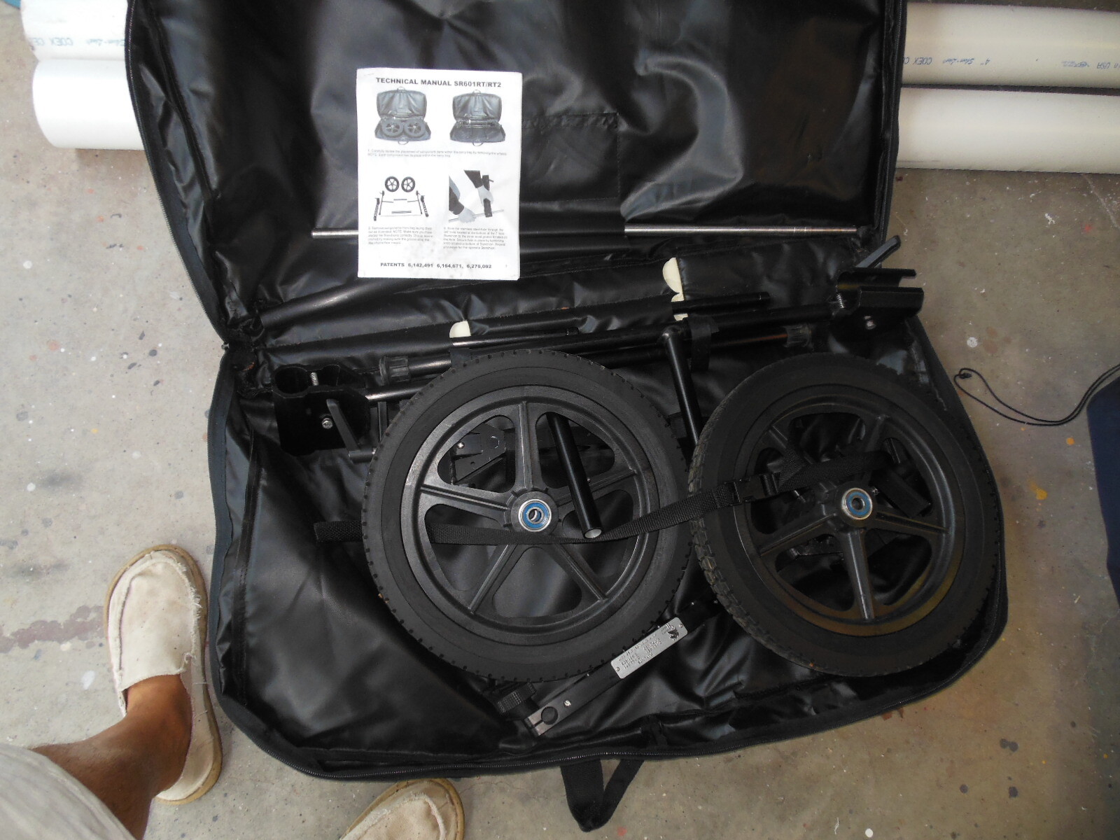 Charlie’s Horse SR601RT/RT2 Stretcher Dolly Wheel Kit