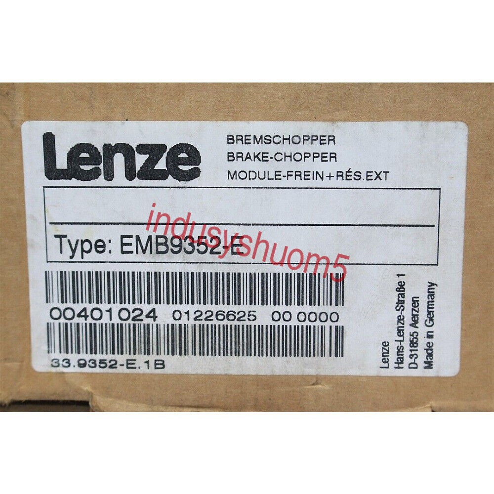 EMB9352-E 1PC New Sealed LENZE Inverter Braking Module EMB9352-E