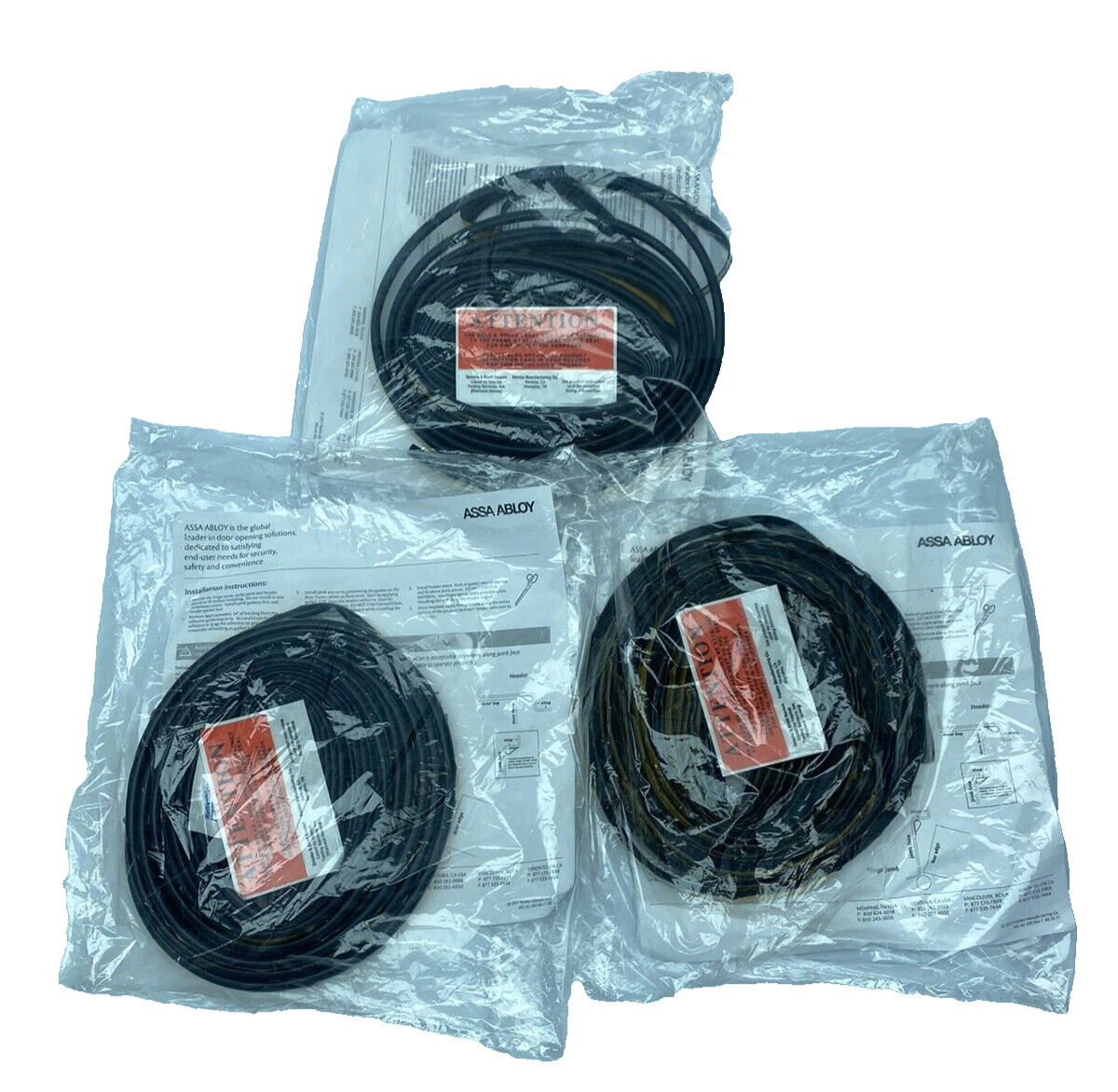 S88BL25 ASSA ABLOY BULB SEAL 1/4″(6.4mm) HEIGHT – 1/2″(12.7mm) WIDTH