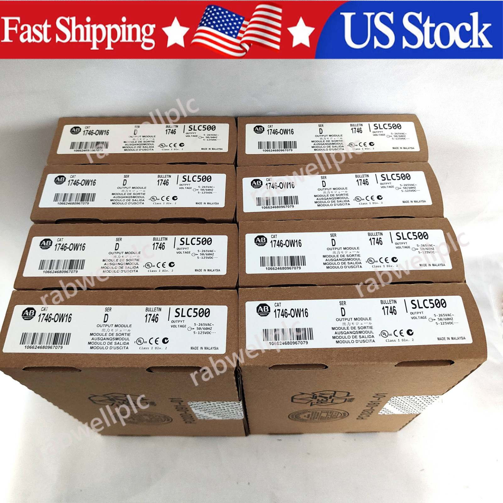 Allen-Bradley 1746-OW16 SLC 16 Point Digital Output Module New Factory Sealed