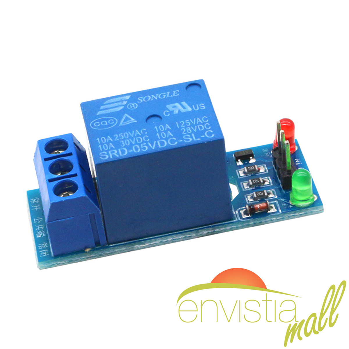 1 Channel Power Relay Module 250V/10A 5V Control for Arduino