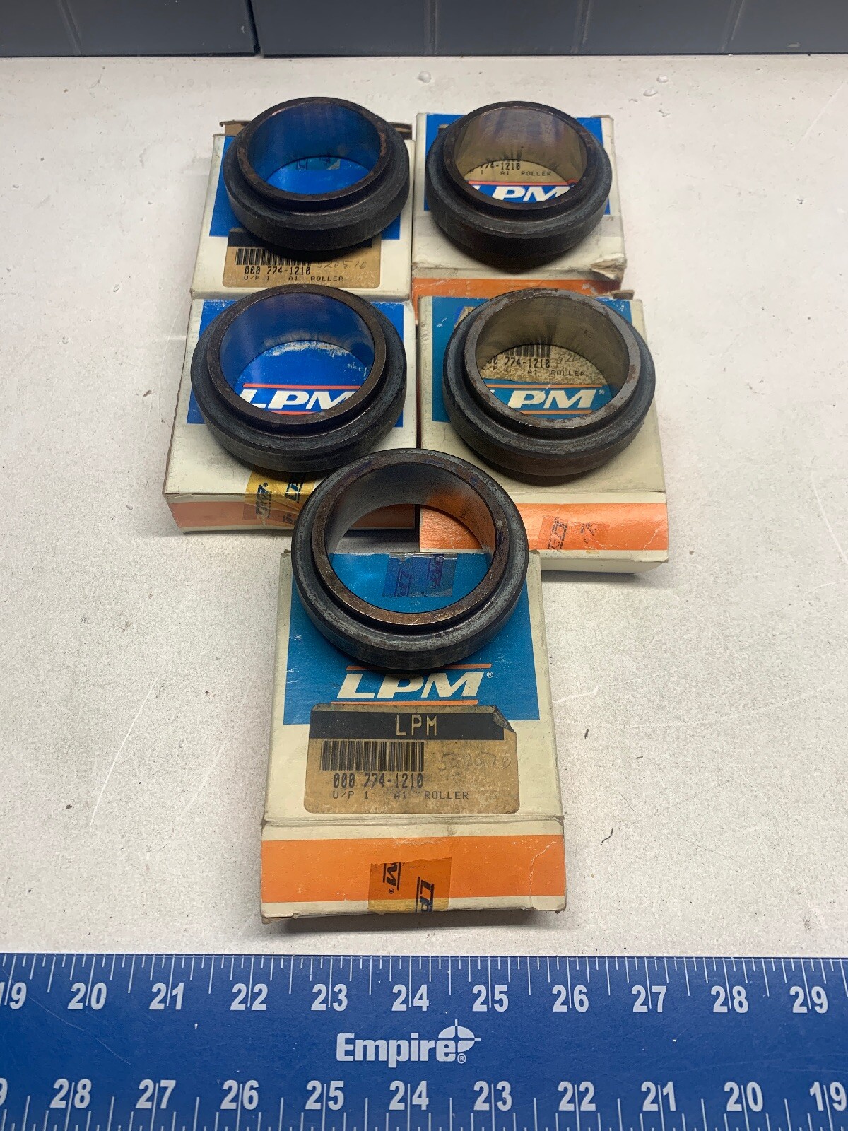 NEW [LOT OF 5] LPM 000 774-1210 U/P 1, A1 Rollers **WARRANTY** READ DETAILS