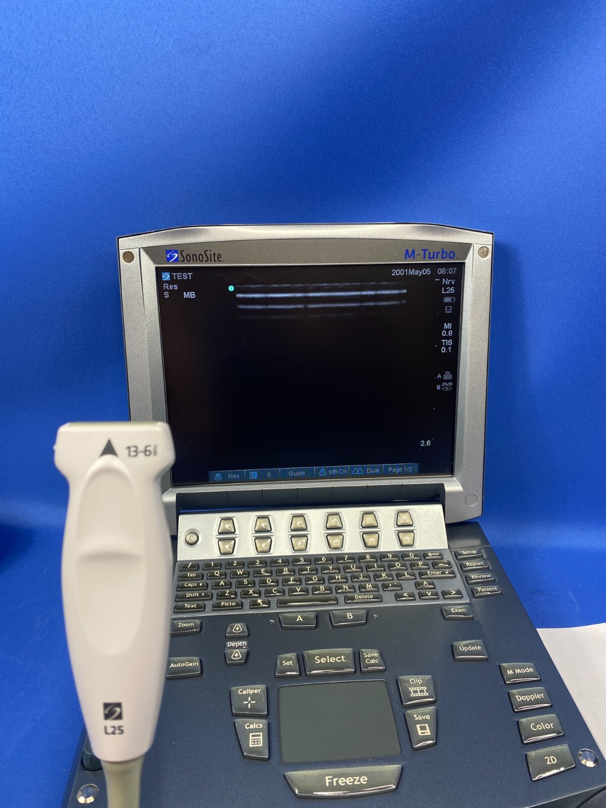 Fujifilm Sonosite L25x/13-6 MHz Ultrasound Transducer M-Turbo Edge Edge II S II
