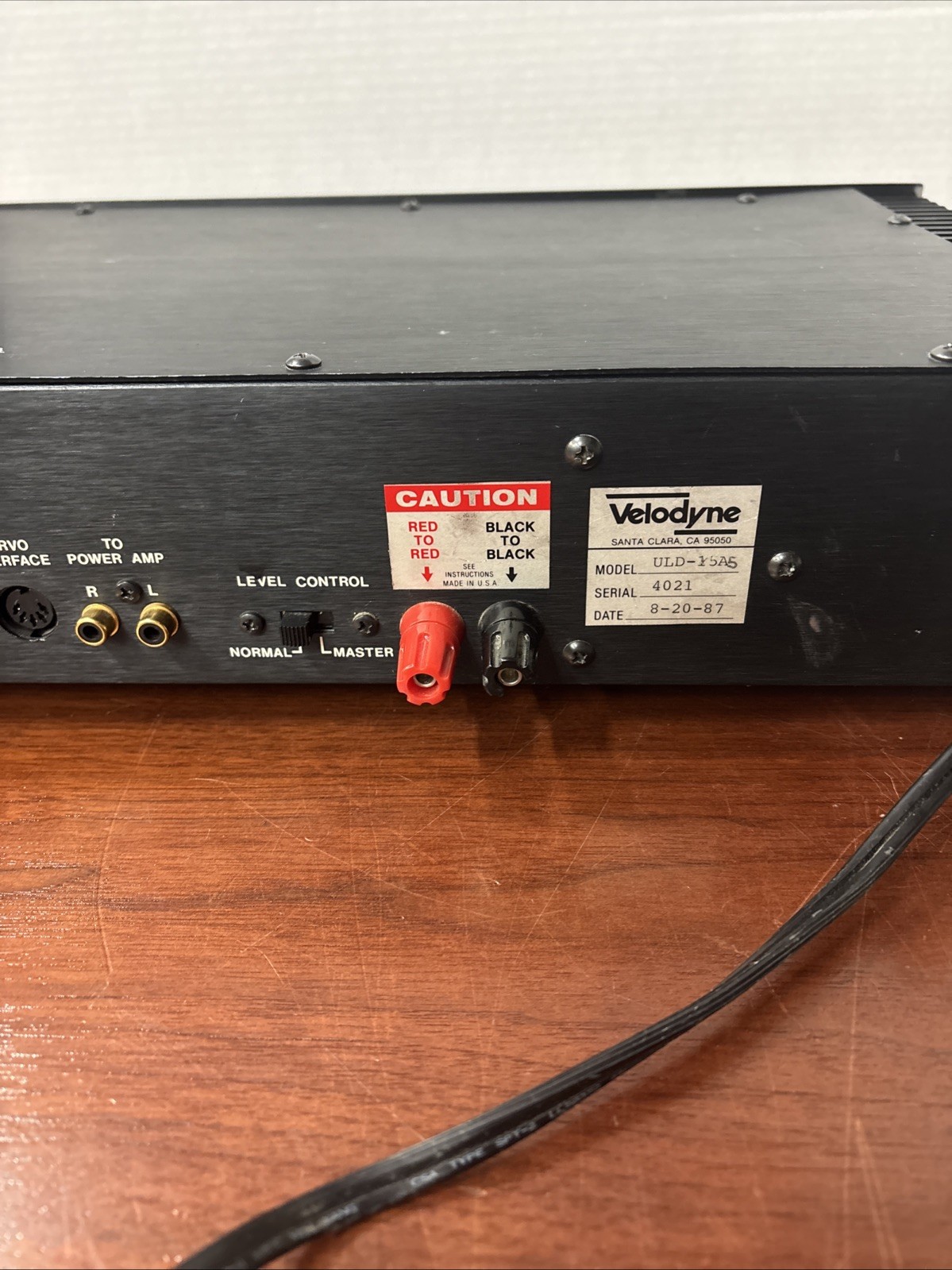 Velodyne ULD-15 Power Servo Controller Sub Amplifier ***Untested