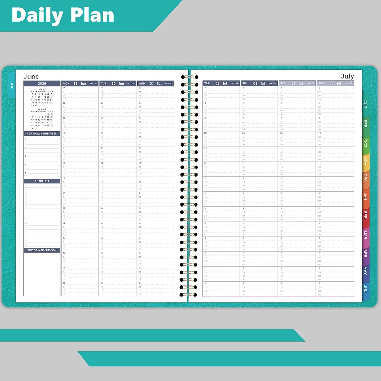 Weekly Appointment Book & Planner -2027 – Large -2027 Daily Hourly Planner,