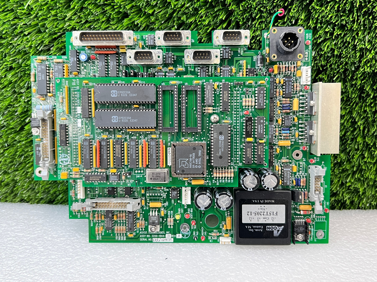 Asyst 3200-1044-01 Control Motherboard with 3200-1045-01 Extension Control Board