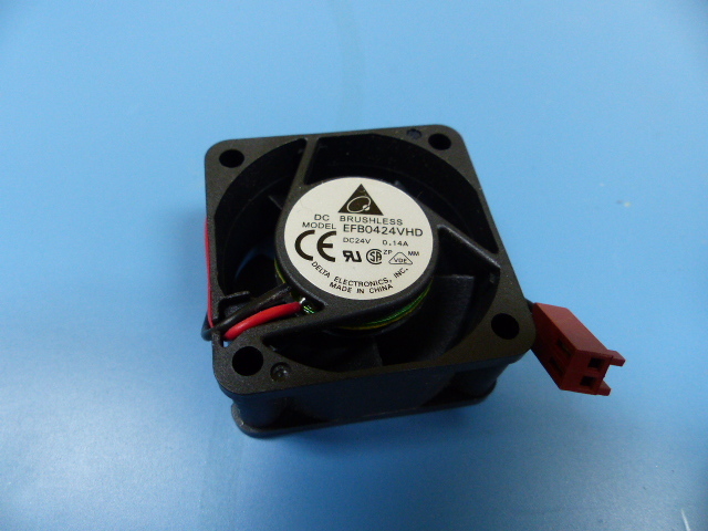 DELTA EFB0424VHD Qty of 10 per Lot FAN 24VDC 0.14A10CFM NEW-WIRES TRIMMED TO 4″
