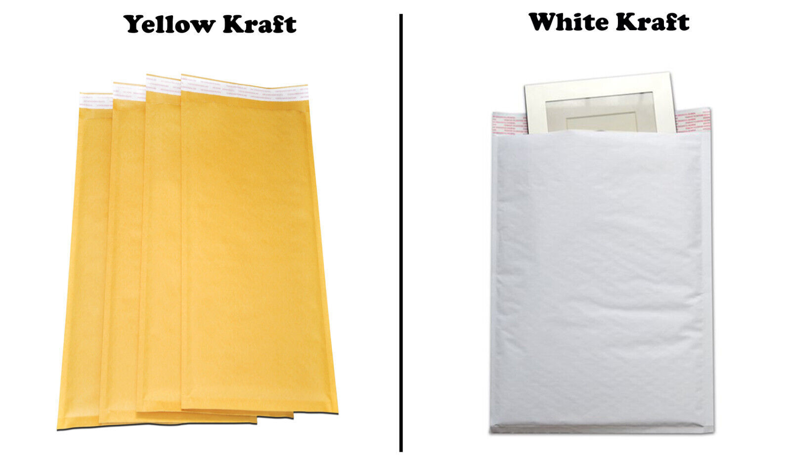 Bubble Mailers Shipping Mailing Padded Bags Envelopes Self-Seal