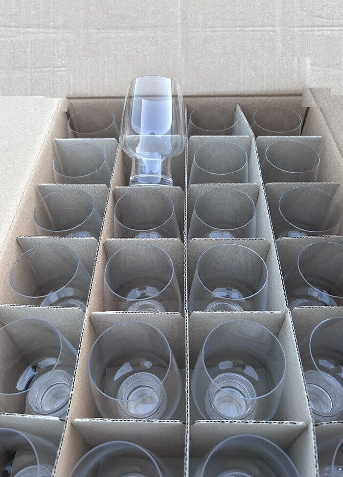 ALESSI for DELTA AIRLINES Cordial Short Stem Glasses, Wine Glass 10 pcs