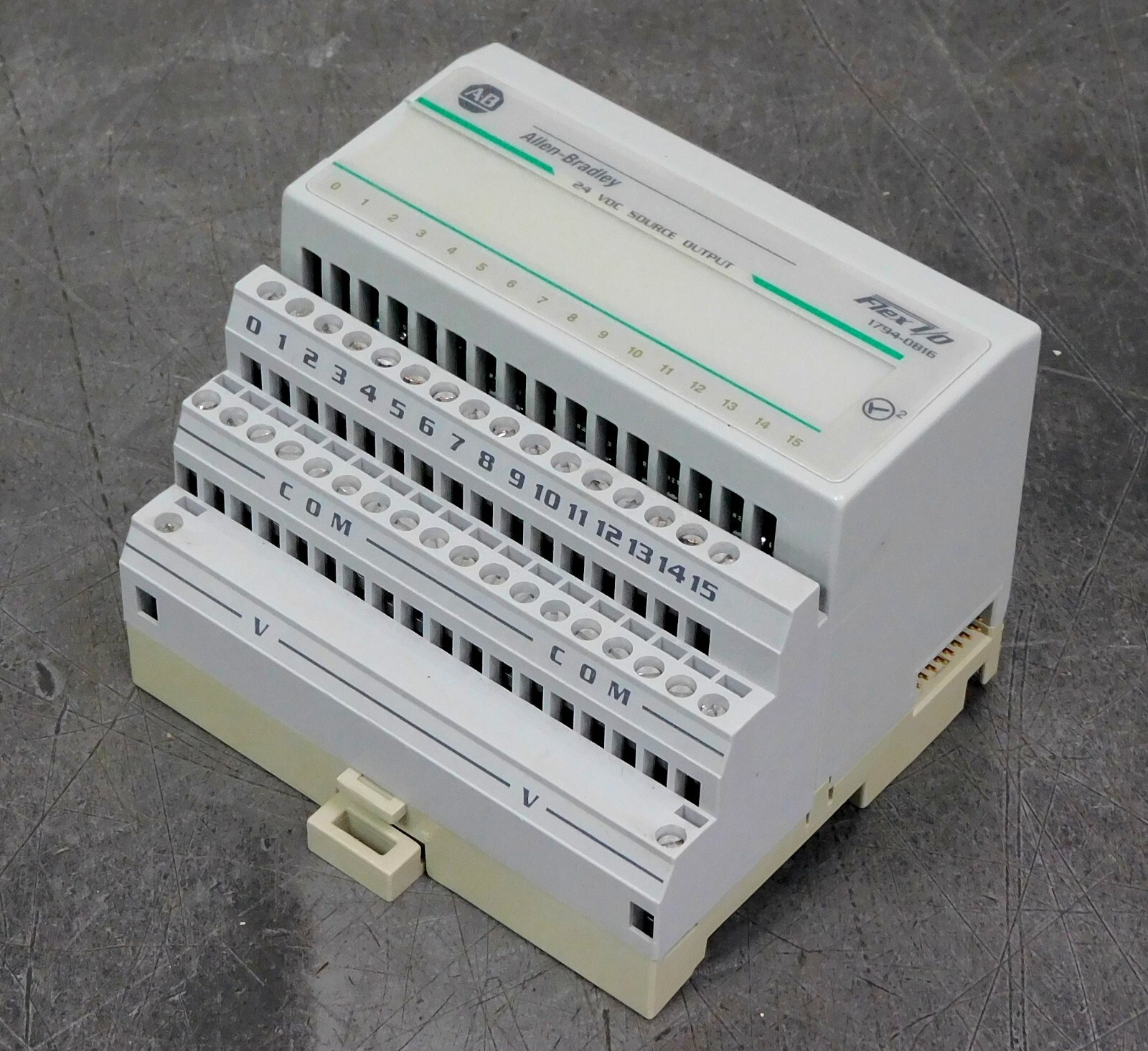 Allen Bradley 1794-OB16 Flex I/O Output Module 16 Outputs 24V DC Lot of Two (2)