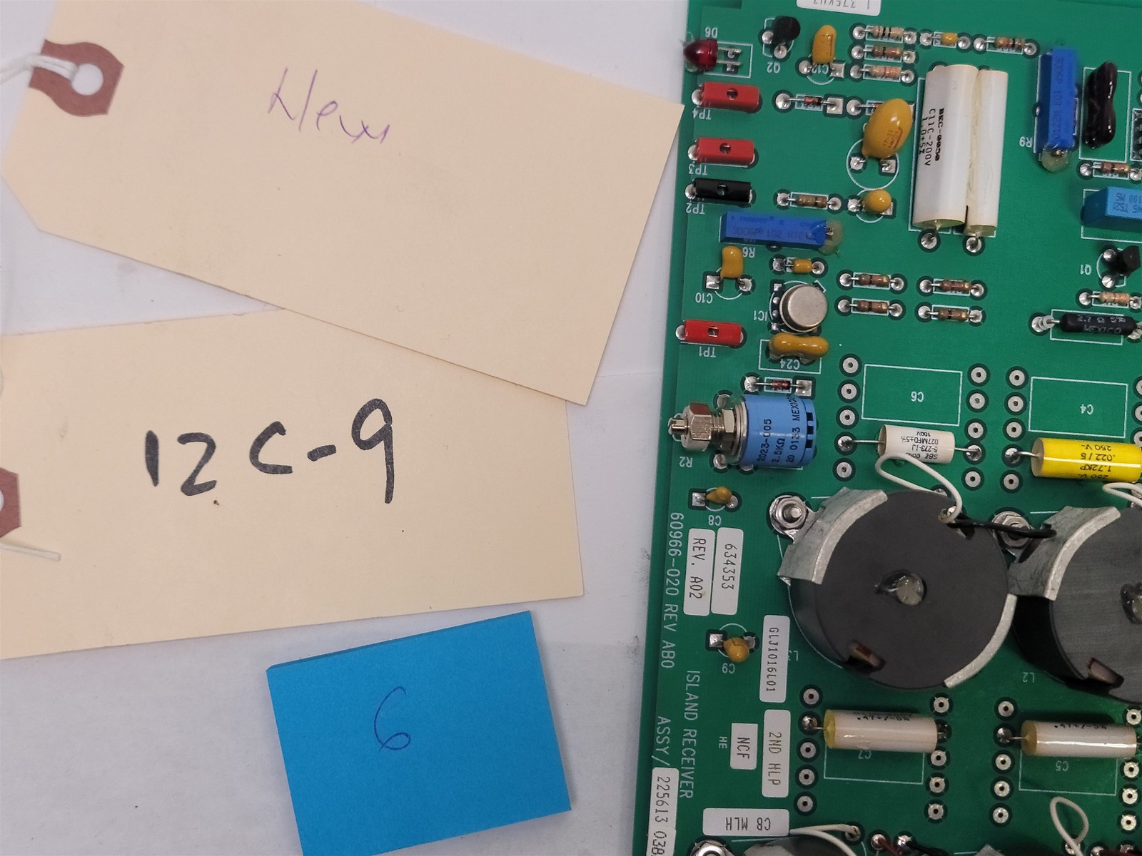 Alstom 60966-020 / 634353 / 225613-038B / GLJ1016L01 Island Receiver 1.375KHz