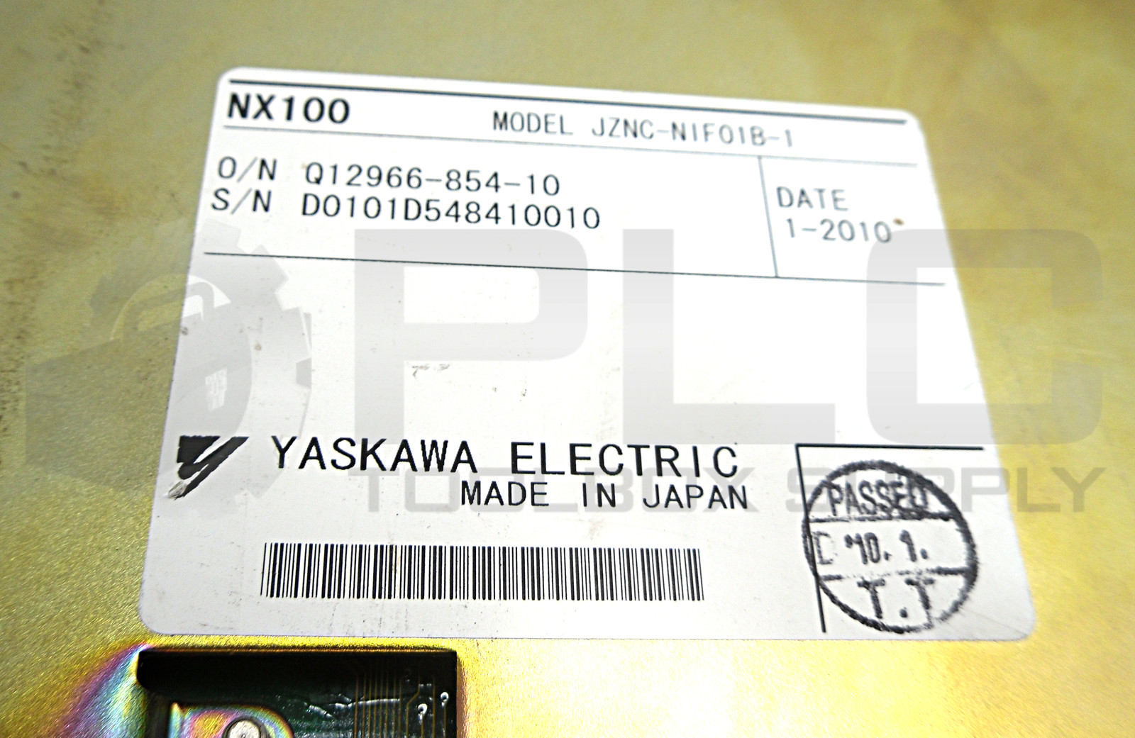 YASKAWA JZNC-NIF01B-1 CONTROL BOARD