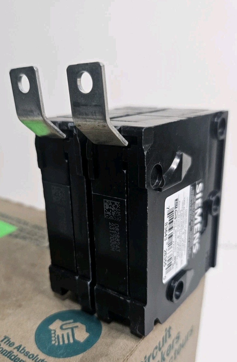 NEW SIEMENS 30 Amp B230 240V 10kA Bolt-On Circuit Breaker 2 Pole