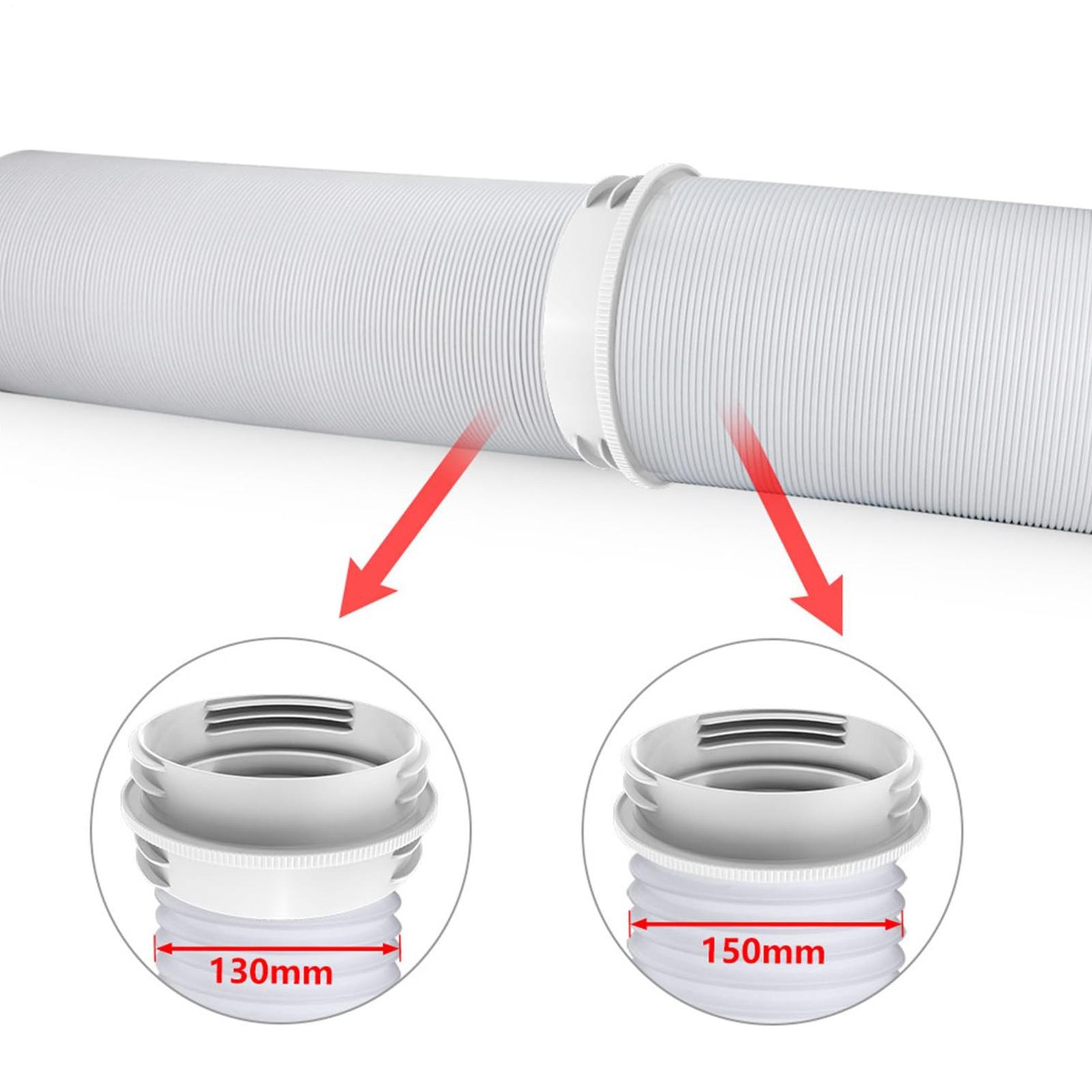 Portable Air Conditioner Hose Connector, Universal Exhaust Hose Coupler