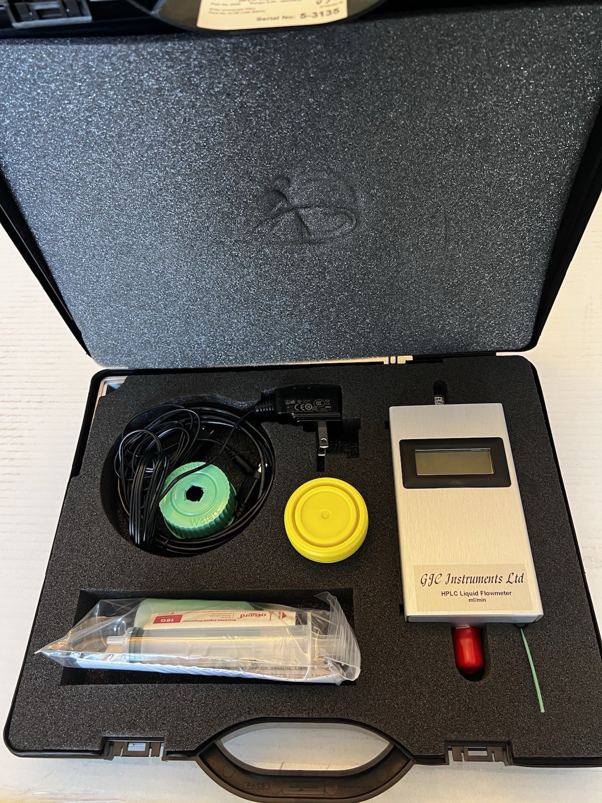 GJC Instruments Ltd HPLC Liquid Flowmeter 0.05-25 ml/min 1/16 in MPN 5025000