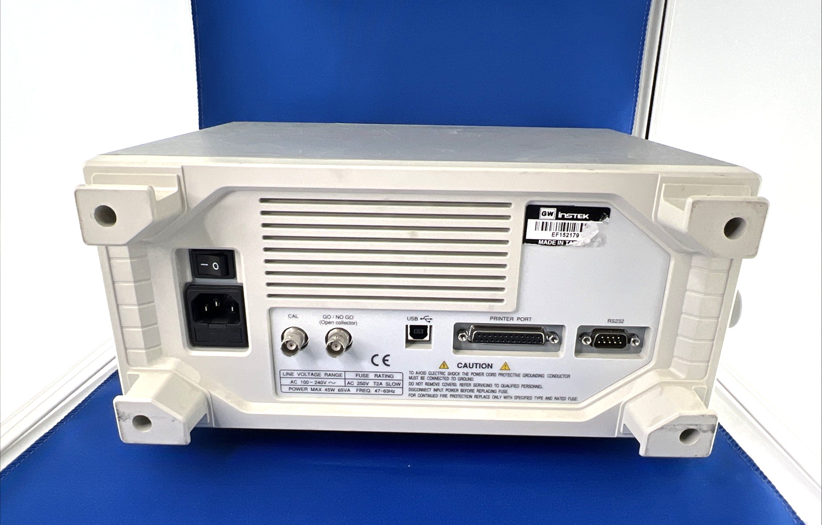 GW Instek GDS-820S 150MHz 2-Channel Digital Storage Oscilloscope Tested Working