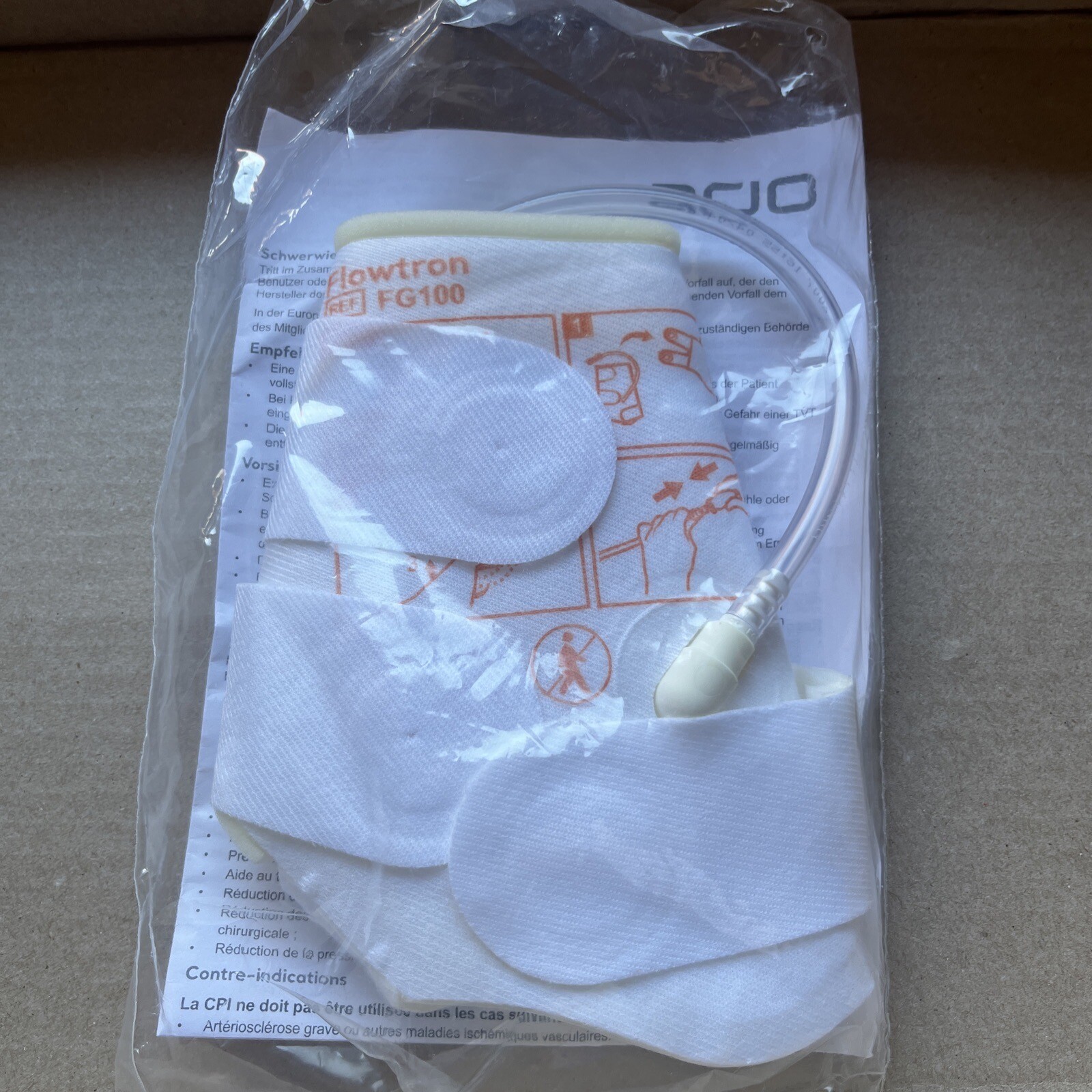 Flowtron DVT prophylaxis System FG 100 WOMEN TO SIZE 9 MEN TO SIZE 7