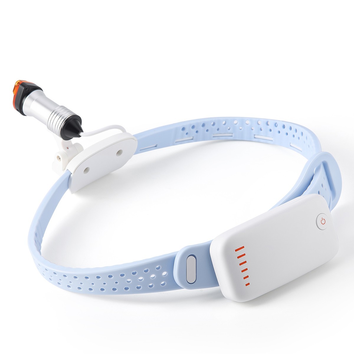 5W Dental LED Surgical Headlight Headband Headlamp Wireless Light Filter Blue