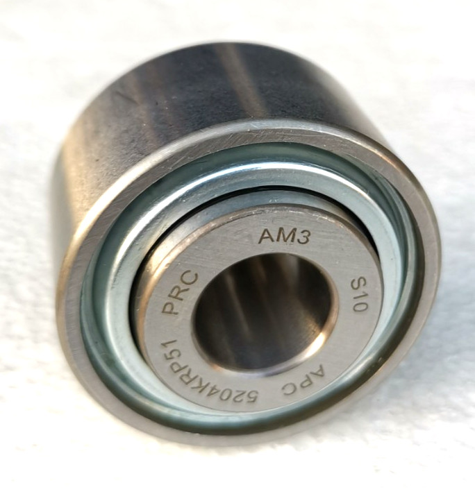Premium Ag HD Double Row Bearing 5204KRP51 w/3-Lip Seal 0.635″ x 1.85″ x 1.149″