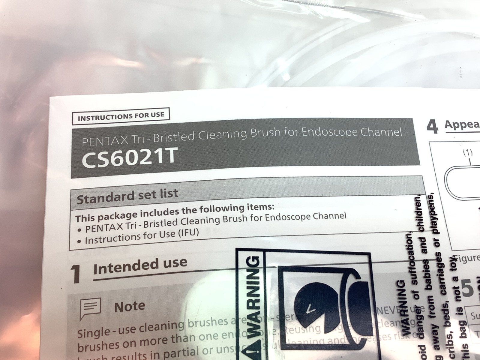 100CT Pentax Endoscope Channel Cleaning Brush CS6021T Endo Endoscopy Flexible