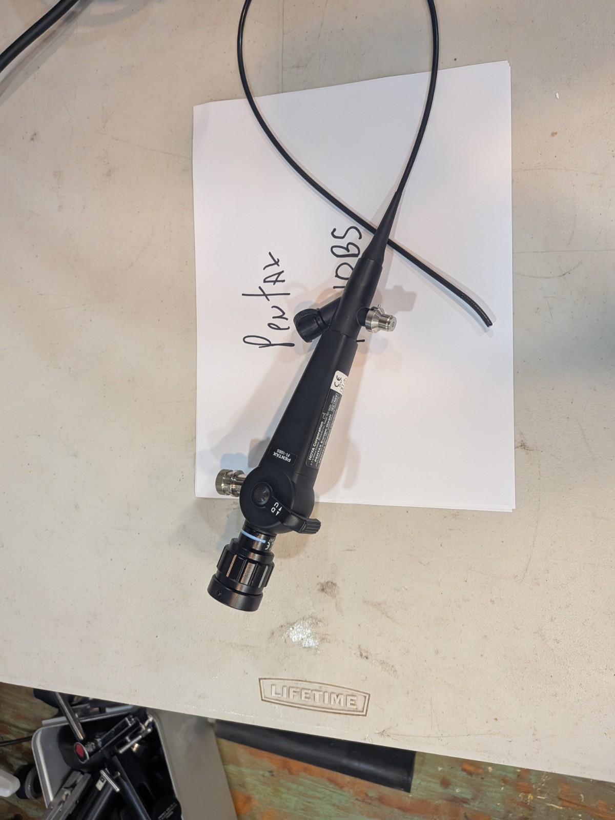 Pentax FI-10P2 Fiber Intubation Scope As Pictured In Nice Condition, Good Image