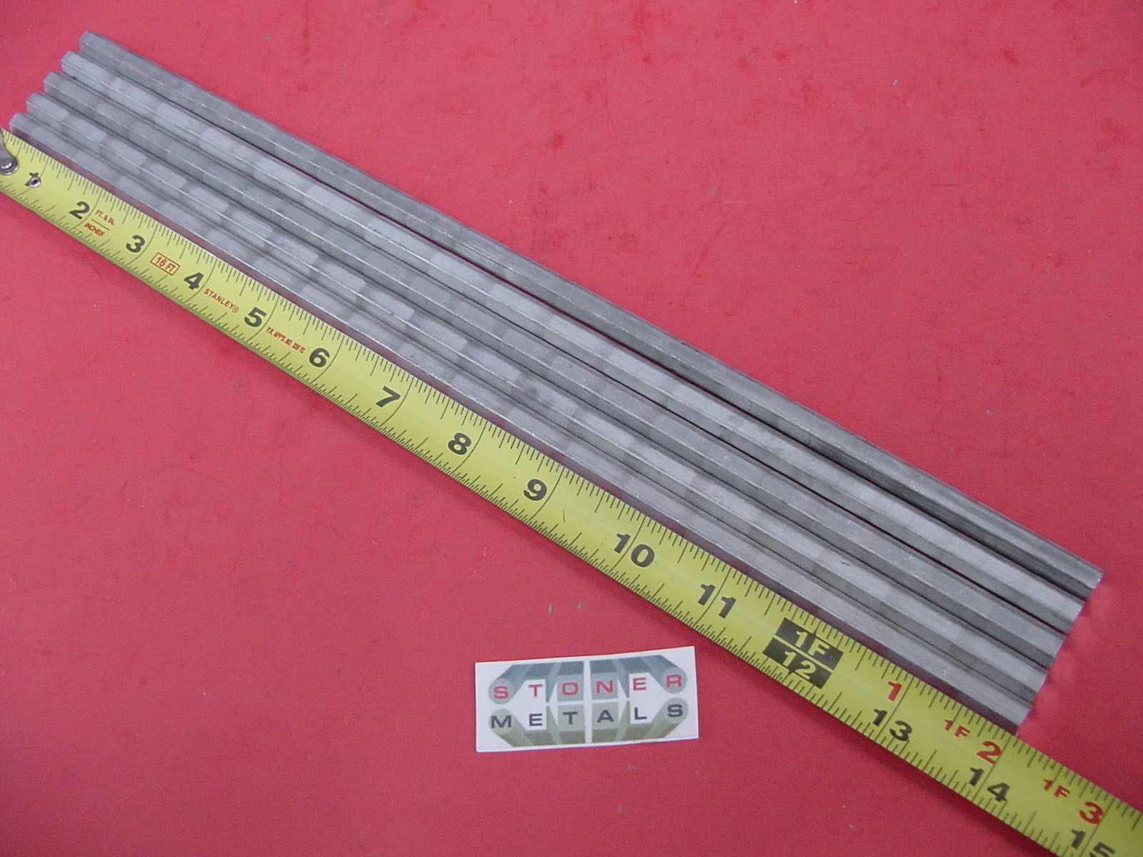 5 Pieces HEX 5/16″ ALUMINUM 2024 Hex BAR 14″ long T4 SOLID LATHE STOCK .312″