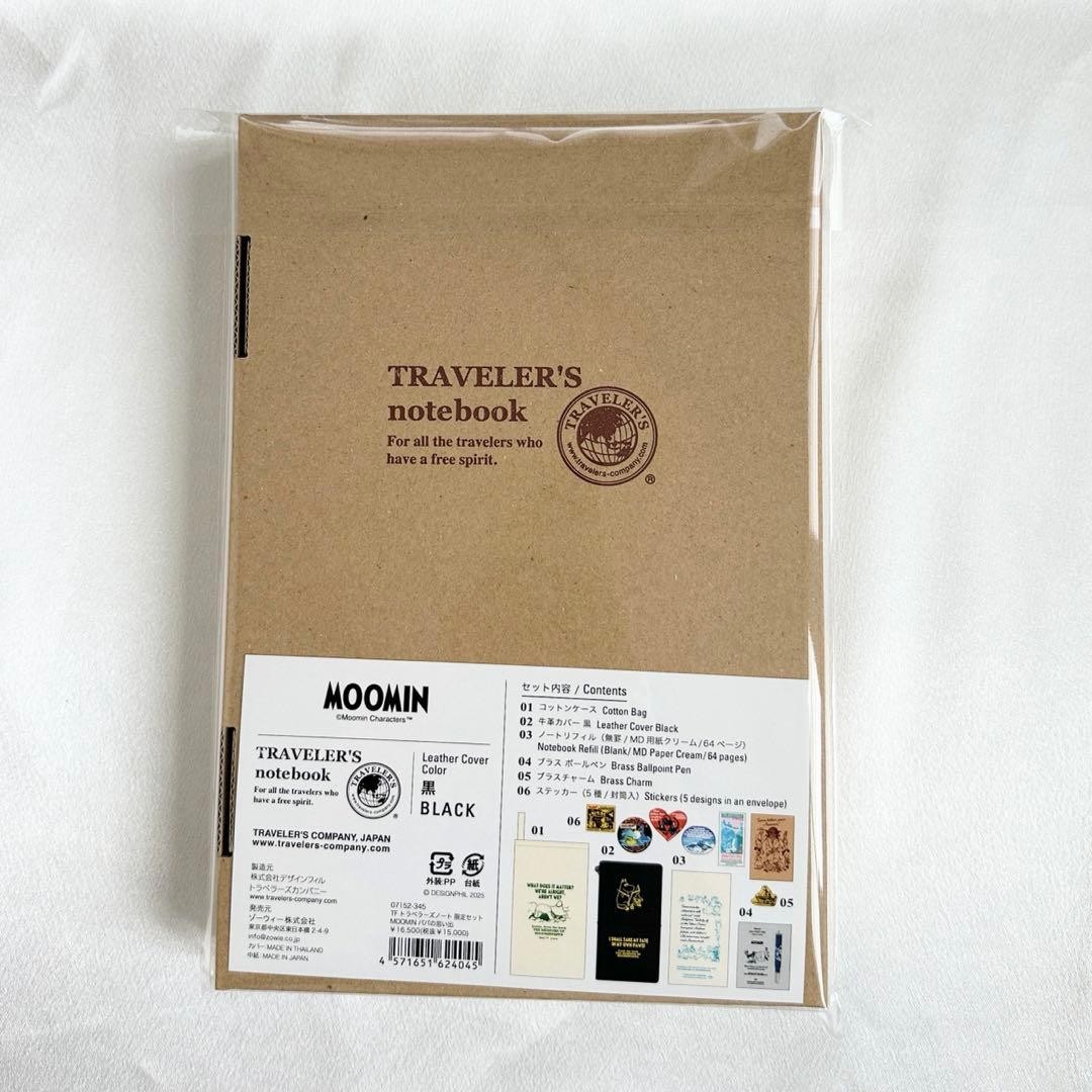 Traveler’s Notebook Limited Set MOOMIN Moomin Dad’s Papa Memories Japan Edition