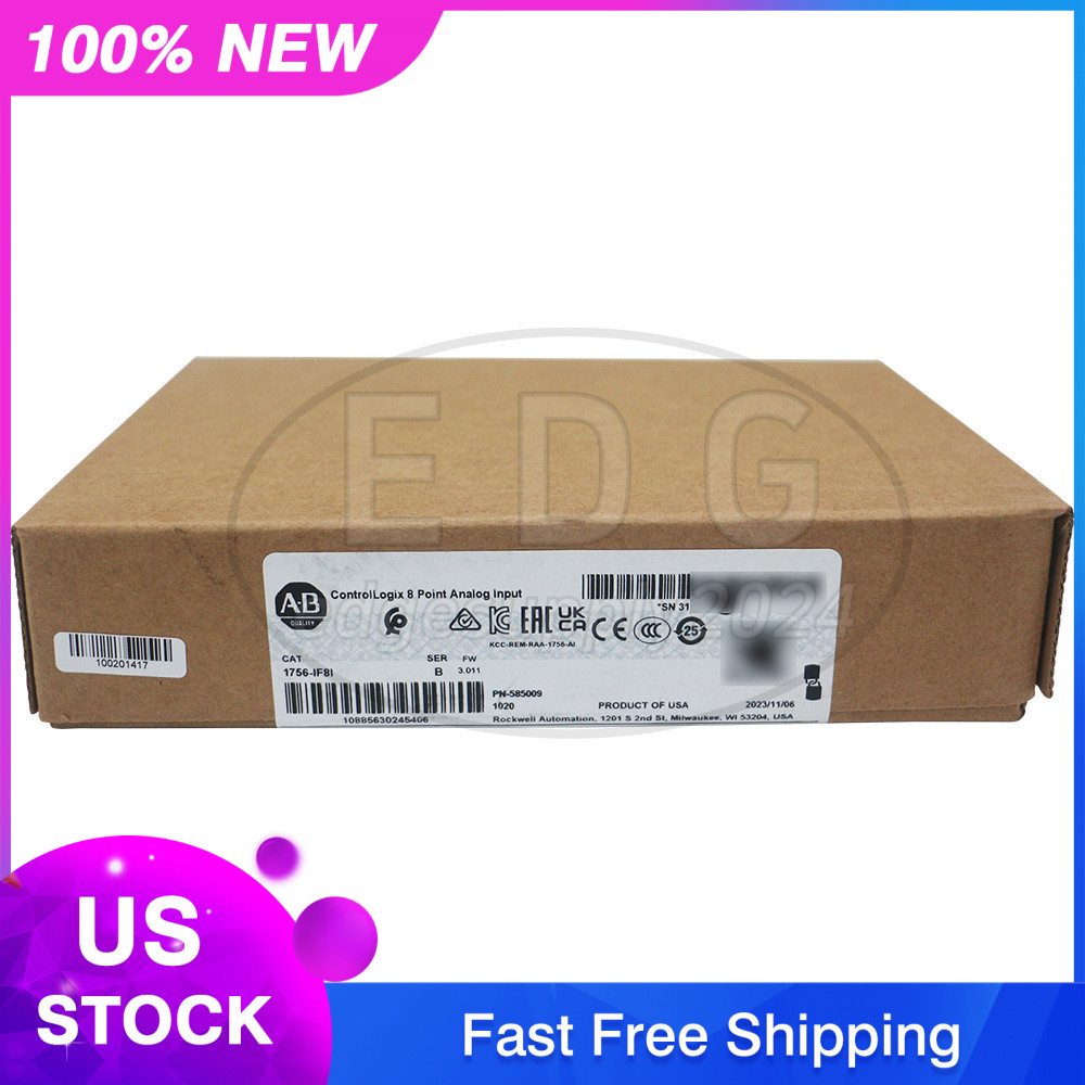 NEW Allen-Bradley 1756-IF8I ControlLogix 8 Point Analog Input Module 1756 IF8I