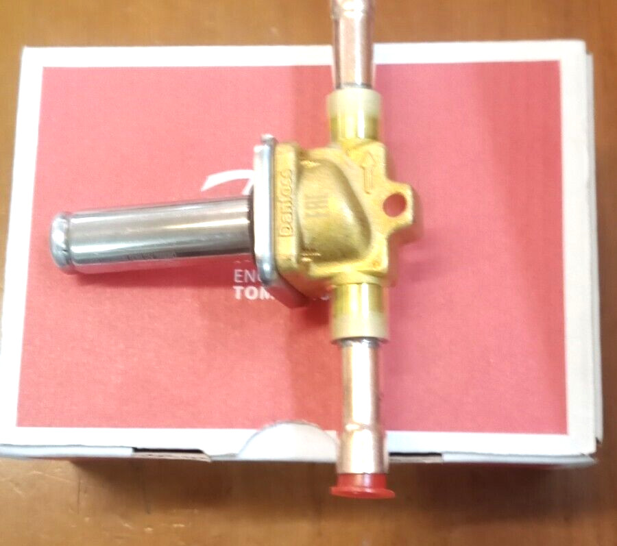 2PCS LOT- Danfoss 032L1212 Solenoid Valve EVR 6 NC 3/8in, ODFx3/8in- Brand New