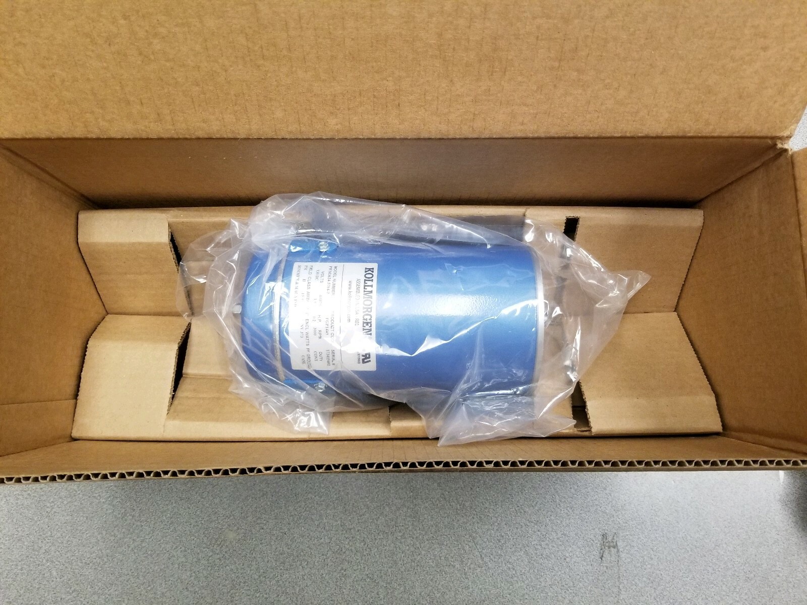 Kollmorgen Servo Motor PWM3624-5764-2 1/2 hp 130 DC volts 3000 rpm