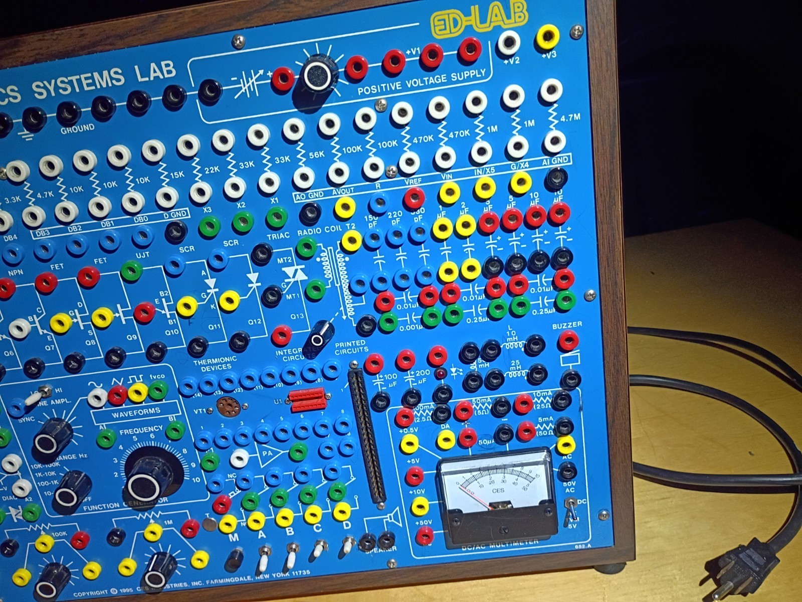 CES Digital Analog Trainer System Lab 652.A