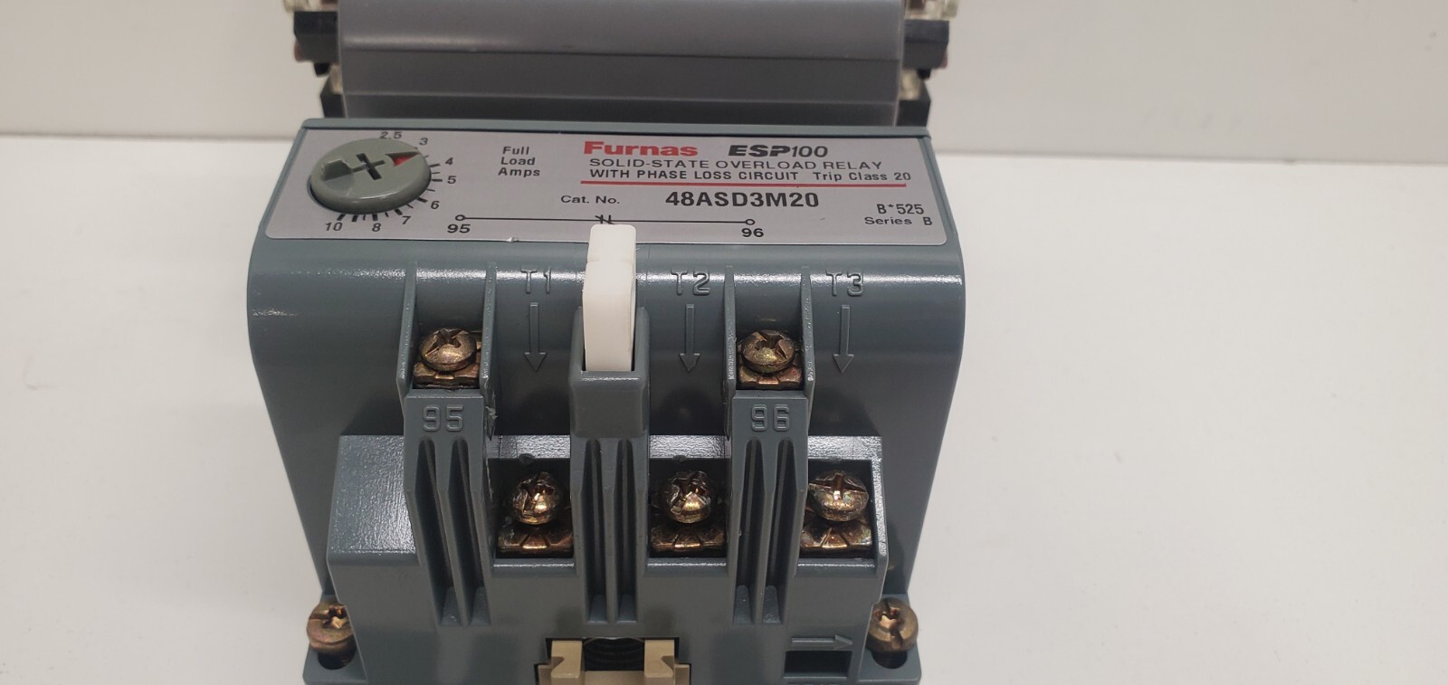 GOOD USED! FURNAS NEMA SIZE 1 MAGNETIC STARTER 14DS+32A W/ ESP100 48ASD3M20
