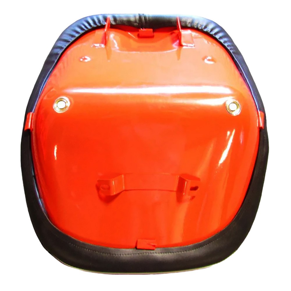 Seat Vinyl Black with Orange Fits Kubota B7100 L175 L235 L245 L275 34200-18400