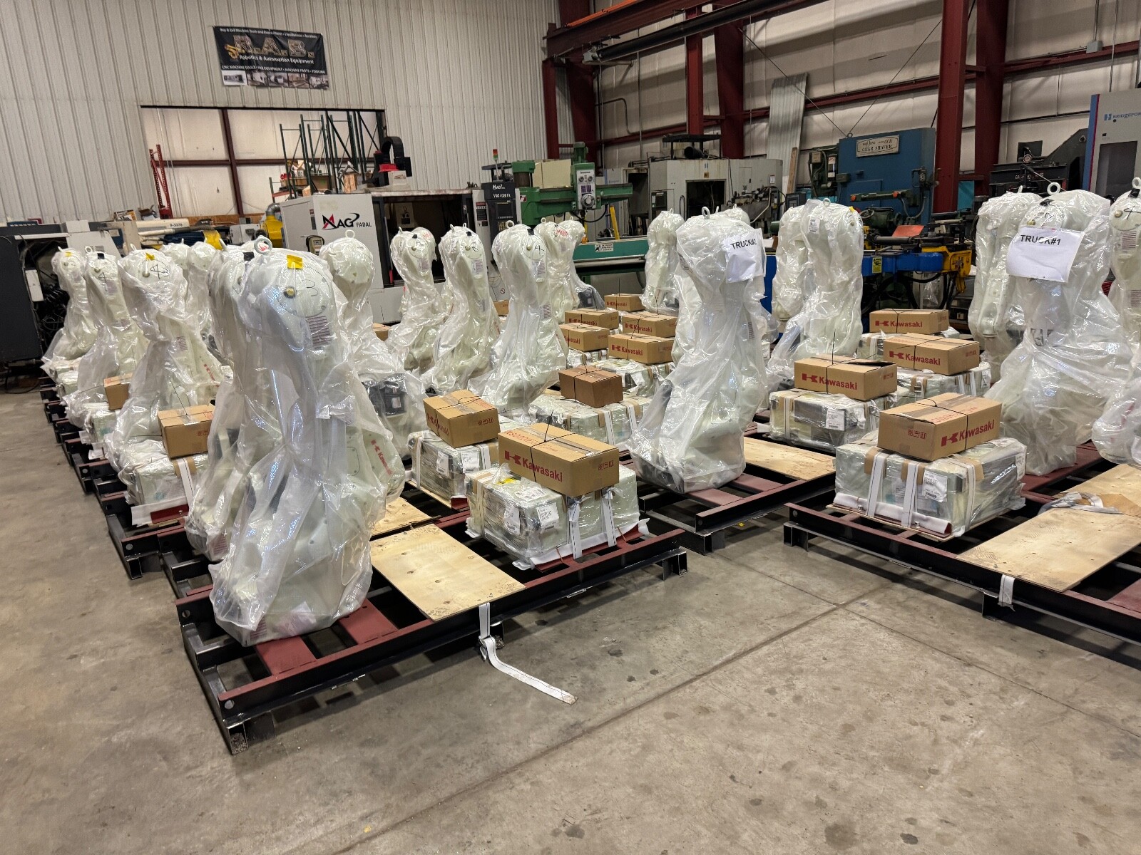 2022 Kawasaki RS020N 6 Axis Robots New Never Used Payload 20 KG x 1725 MM Reach