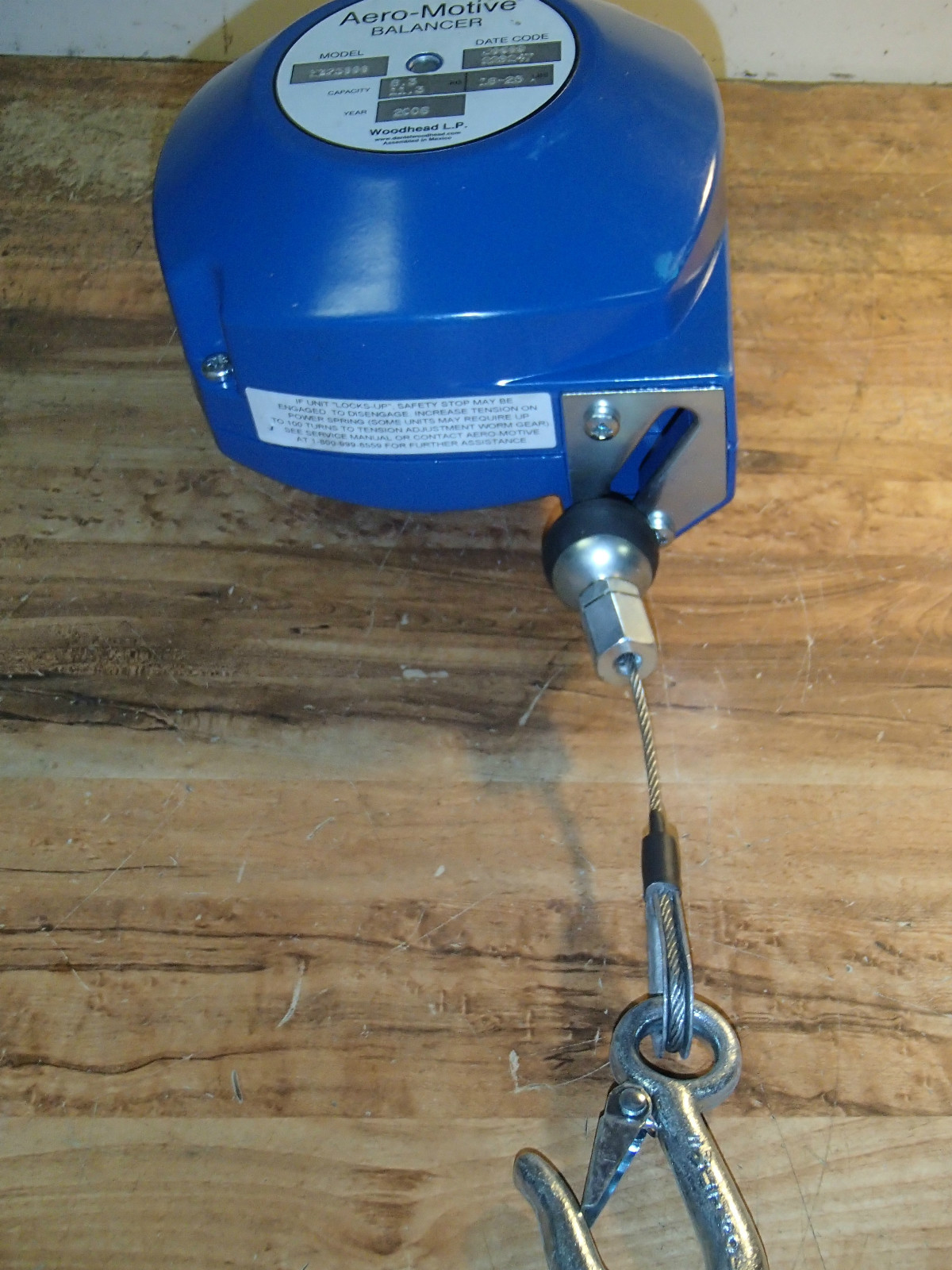 *REPAIRED* Aero Motive Balancer EB25000_EB25OOO_18-25 Lbs._Capacity 8.3_11.3 kg