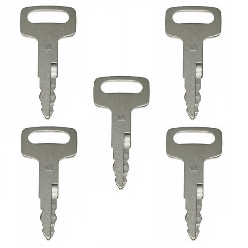 5 Nissan Forklift Ignition Keys KEY00-GB01A – Free Shipping!