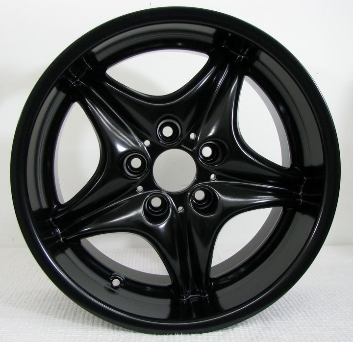 Satin Black Powder Coat Semi Gloss Black Powder Paint – New 1LB
