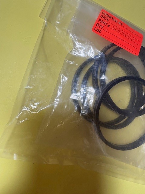 Lot of 5 , Asyst 7500-4304-01 ; Seal with Spring ; NEW Surplus