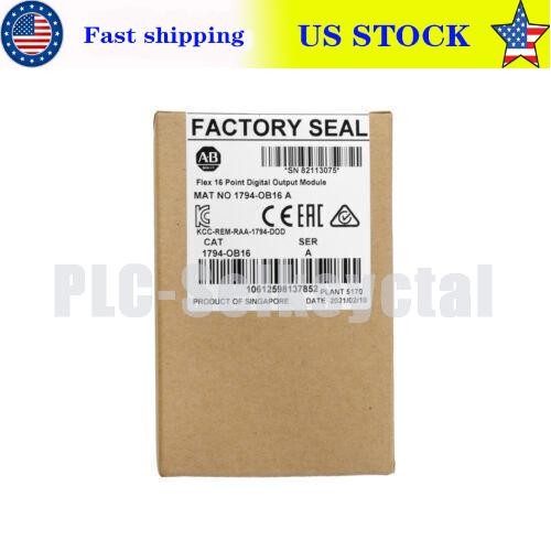 AB 1794-OB16 FLEX 16-Point Digital Output Module New Sealed PLC