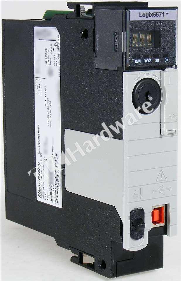 Open Pre-owned Allen Bradley 1756-L71 /B ControlLogix 5571 2MB Memory Controller