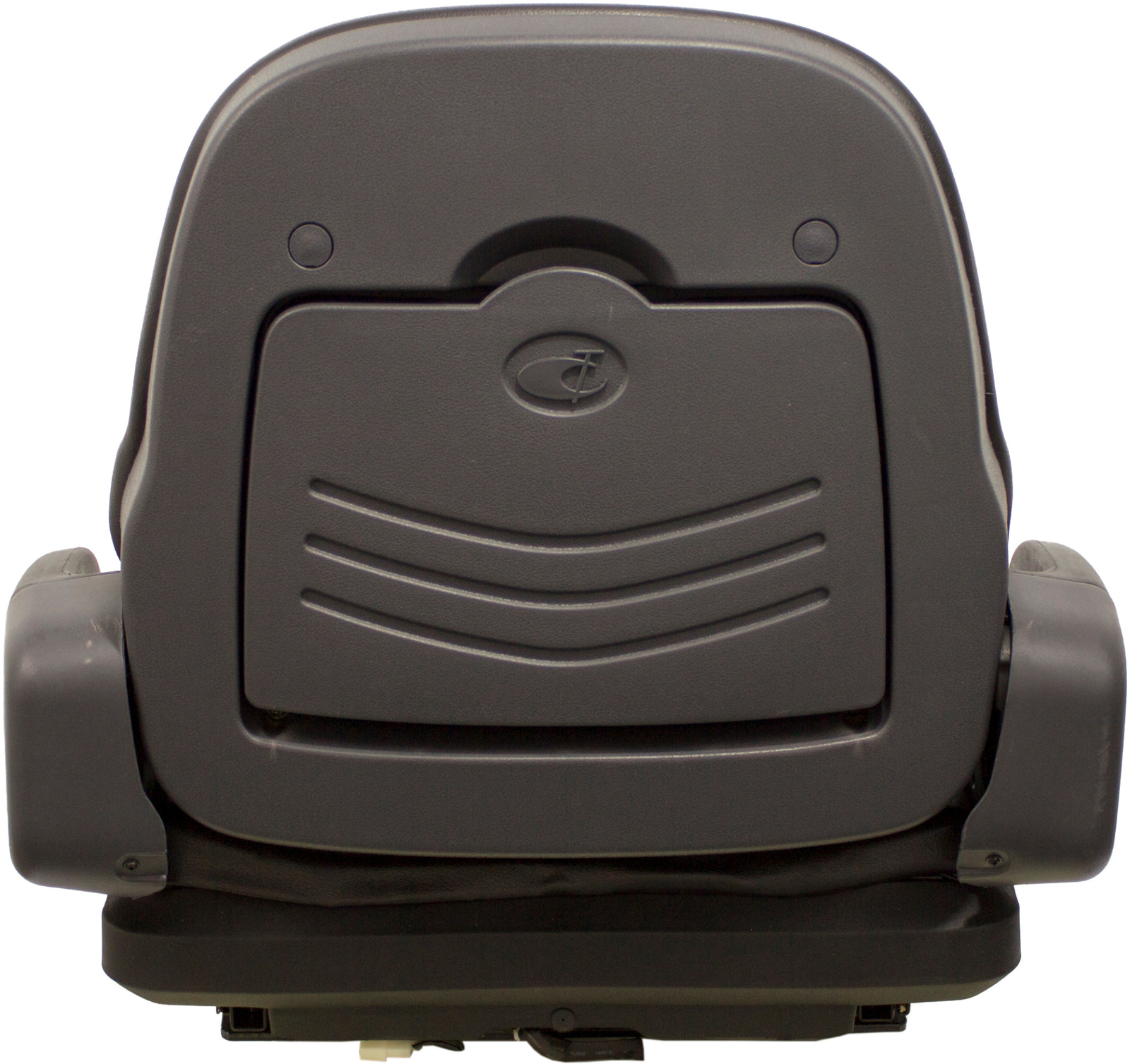 Universal Black Vinyl Forklift Suspension Seat fits Doosan etc