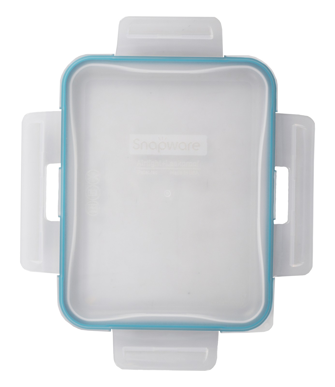 Snapware 7211R 6 Cup Total Solutions Clear Lid W/Juniper Green Gasket – Made in
